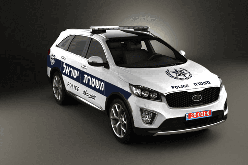 2015 Kia Sorento UM | Israeli Police Paintjob 2088ea kia sorento